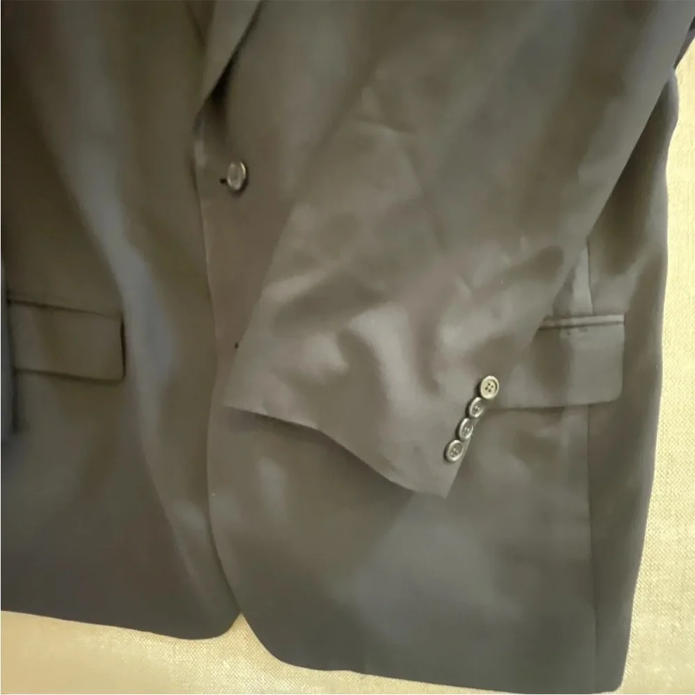 John Varvatos Slim Fit Wool Suit Jacket‎ in Dark Navy Size 46 R $448
